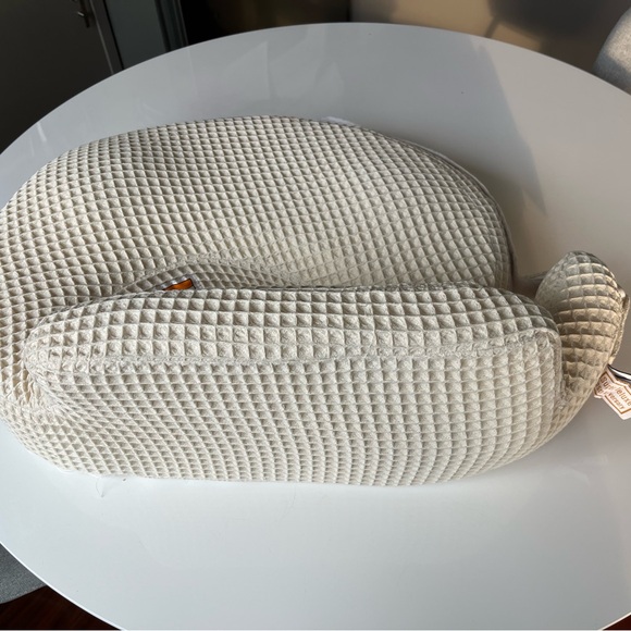 Cream Waffle Nursing Pillow - Picture 3 of 3